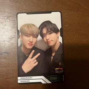 Black ODDINARY stray kids unit PC